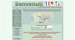 Desktop Screenshot of benvenutisaintcyr.fr